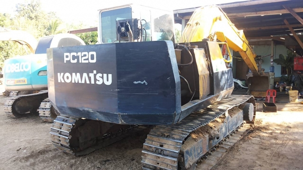 แบคโฮ KOMATSU PC120-5 ตัวเดินใหญ่ ไฟตัด อุปกรณ์กล่อง+จอ มี เอกสารอินวอย **ขาย KOMATSU PC120-5 แบคโฮยอดนิยม รุ่นพิเศษ ตัวเดินใหญ่ สภาพพร้อมใช้งาน เอกสารอินวอย HYD.EXCAVATOR KOMATSU PC120-5 S/N.40309 (ซีเรียลสูง) ตัวเดินใหญ่ ไฟฟ้าตัด อ