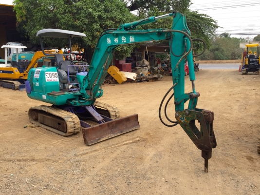 KOMATSU 20-7E < หัวกระแทก+บุ้งกี๊พร้อม > (มีVDOให้ชม)  คอลโทนนำ้มัน รถเก่านอกมีเอกสารพร้อม☎️ติดต่อ 085-5632278