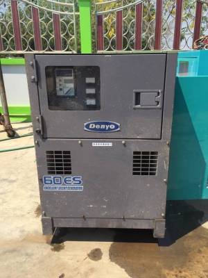 ขายเครื่องปั่นไฟ Denyo ES60 Kva  เครื่อง isuzuพร้อมใช้งาน โทร 0818481185 0914902228