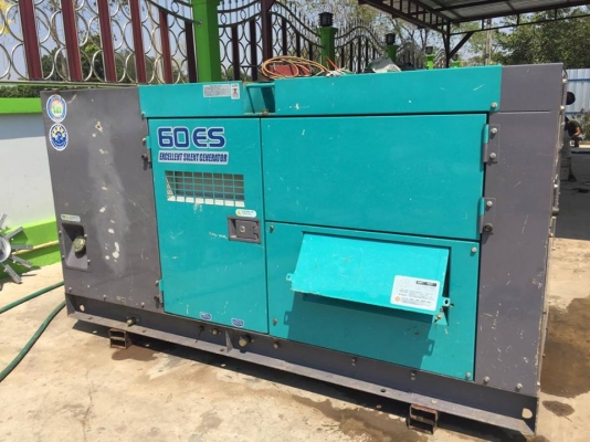 ขายเครื่องปั่นไฟ Denyo ES60 Kva  เครื่อง isuzuพร้อมใช้งาน โทร 0818481185 0914902228