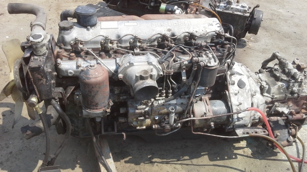 ขาย เครื่องMITSUBISHI 6D-14 +เกีย