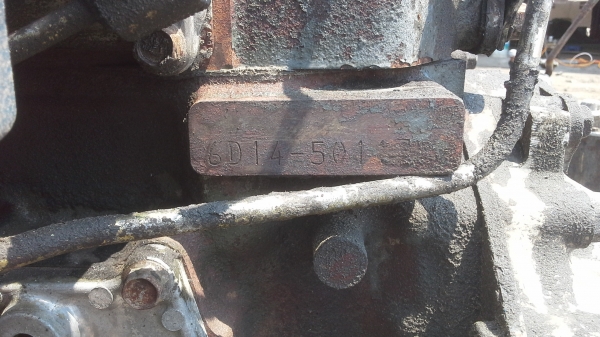 ขาย เครื่องMITSUBISHI 6D-14 +เกีย