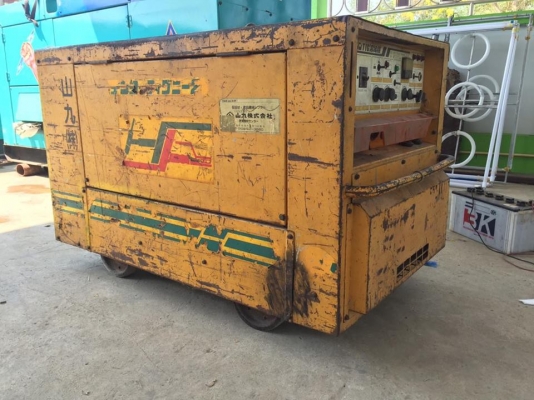 เครื่องเชื่อมภาคสนามพร้อมเครื่องปั้นไฟ Denyo Tig เชื่อมได้2ระบบ เชื่อมอากอน และ ธรรมดา พร้อมใช้งาน สนใจโทร. 0818481185 0914902228