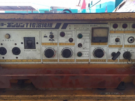 เครื่องเชื่อมภาคสนามพร้อมเครื่องปั้นไฟ Denyo Tig เชื่อมได้2ระบบ เชื่อมอากอน และ ธรรมดา พร้อมใช้งาน สนใจโทร. 0818481185 0914902228