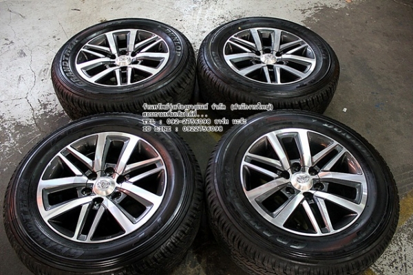 ขายล้อ FORTUNER ขอบ18 พร้อมยาง ชุดละ 38,000 บาท