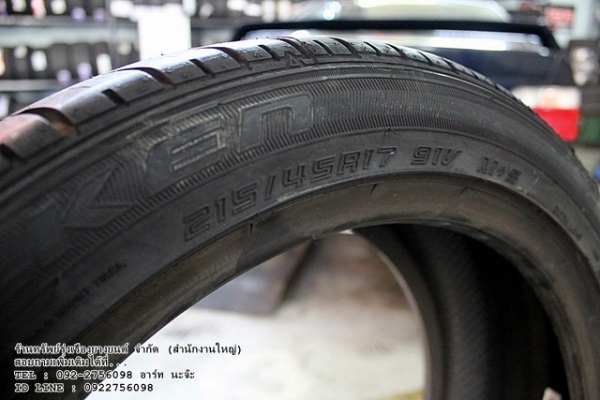 ยาง FALKEN PT722 215/45R17 เส้นละ 2,500 บาท