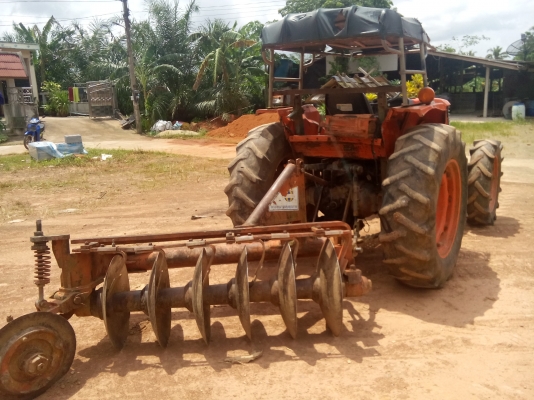 รถไถนาคูโบต้า M5000  2เพลา รถสวยมากไม่เคยลงไถ่นาน้ำ พร้อมใช้งาน   เล่มติดมือ...