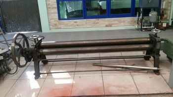 ขาย เครื่องม้วนเหล็ก ขนาดใหญ่ เก่าญี่ปุ่น กว้าง 2 เมตร ลูกกลิ้งโต 4.5 นิ้ว