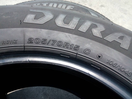 205/70R15 BRIDGESTONE DURAVIS R611 ชุด 4 เส้น tel.081-427-3941 ไอดีไลน์ 0814273941 205/70R15 BRIDGESTONE DURAVIS R611 ชุด 4 เส้น tel.081-427-3941 ไอดีไลน์ 0814273941