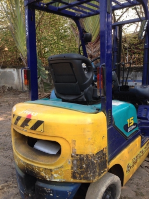 รถฟอร์คลิฟต์ เก่าญี่ปุ่นKOMATSU FG15-17พร้อมใช้งาน