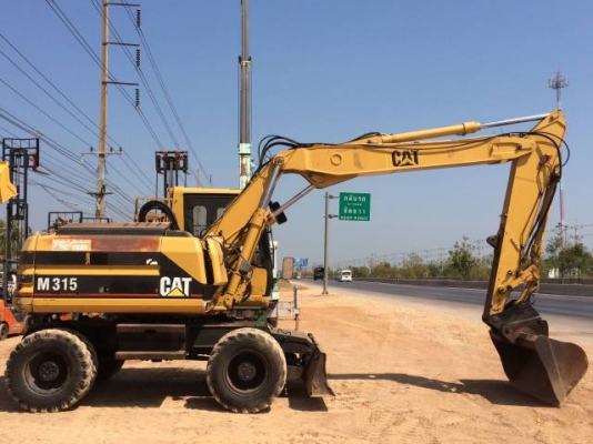 ขายรถแบคโฮ ล้อยาง CAT M315 ระบบไฟฟ้าเต็ม รถนอกนำเข้าเองจากญี่ปุ่น สภาพสวยพร้อมใช้งาน มีVDOการทำงานครับ