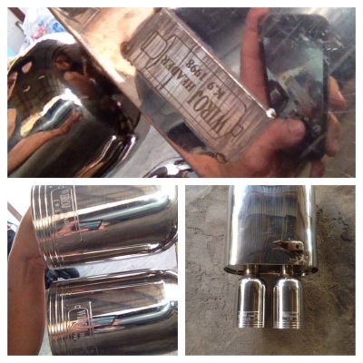 ขายท่อคู่ จากร้าน wiroj  header k9  1998 ใส้เยือง ขนาด1.8นิ้ว พักกลางยาว12นิ้ว ปลายท่อยาว6.5นิ้ว ปากท่อคู่กว้าง4นิ้ว ราคา2300บาท โทร0924462525โส กทม