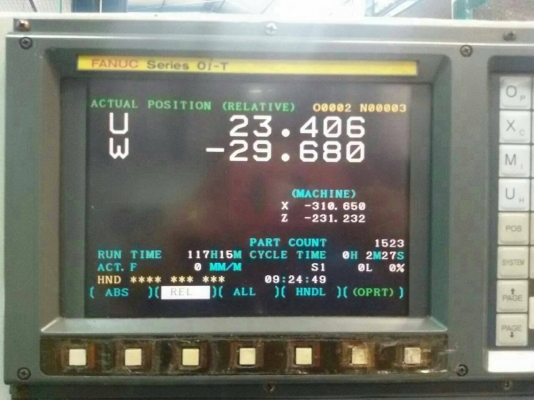 ขาย CNC ผ่อนได้ MORI SEIKI MV65 Fanuc 15M โต๊ะงาน 1,600X650 มม. กัด3D ได้ดีเยี่ยม เครื่องสวย สภาพดี พร้อมใช้งานครับ ขาย CNC ผ่อนได้ MORI SEIKI MV65 Fanuc 15M โต๊ะงาน 1,600X650 มม. กัด3D ได้ดีเยี่ยม เครื่องสวย สภาพดี พร้อมใช้งานครับ