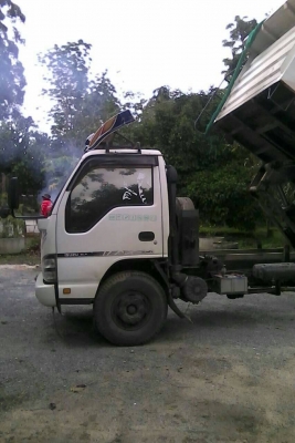 6ล้อดั้ม 130แรง ISUZU NPR..รถปี50 รถสวย ใช้น้อย รถบรรทุกการเกษตร..เล่มพร้อม