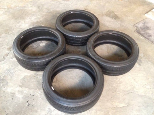 ขายยาง dunlop LM703 205 45 17 ปี13 ดอกยางหนา90\%อีกคู่75\%สภาพสวย ไม่บวมมี ปะยัดไหม1เส้น ไม่มีแตกลายงา 1ชุด4เส้น ราคา3200บาท รับประกันยางทุกเส้นยินดีคืนเงิน โทร0924462525โส กทม