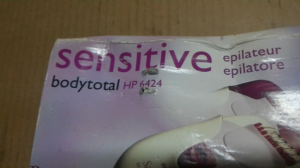 เครื่องกำจัดขน PHILIPS  รุ่น SENSITIVE  จากญี่ปุ่น ครบชุดทำงานเการทำงานเงียบ