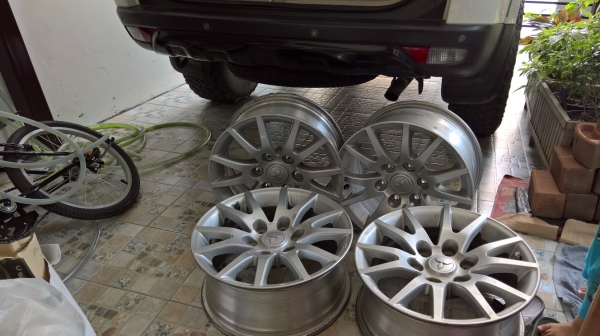 ขาย ล้อแม็ก Pajero sport 2013 ขอบ 17"