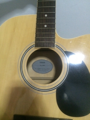 guitar yamaha fg 600