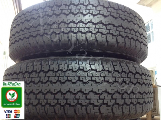 ยาง Bridgestone Dueler 245-70-16 ปี15 ถอดป้ายแดง