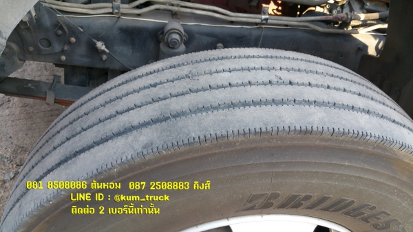 HIno 500 ปี56 ตู้ปีกนกเชือกดึง ยาว7.5เมตร วิ่งไปแค่ 100,000 โล สภาพยาง