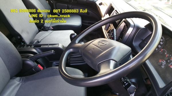 HIno 500 ปี56 ตู้ปีกนกเชือกดึง ยาว7.5เมตร วิ่งไปแค่ 100,000 โล สภาพยาง