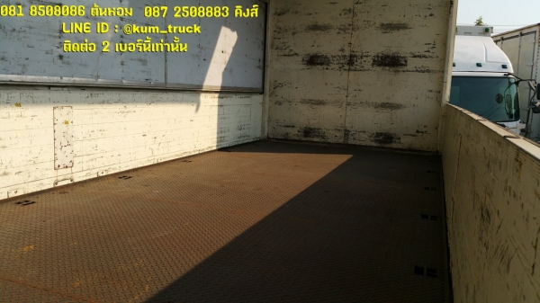 HIno 500 ปี56 ตู้ปีกนกเชือกดึง ยาว7.5เมตร วิ่งไปแค่ 100,000 โล สภาพยาง