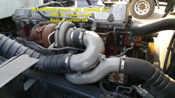 HIno 500 ปี56 ตู้ปีกนกเชือกดึง ยาว7.5เมตร วิ่งไปแค่ 100,000 โล สภาพยาง