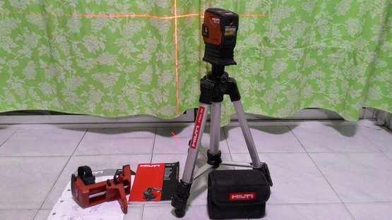 เครื่องวัดระดับเลเซอร์ ฮิลติ หาแนวระดับได้ทั้งแนวระดับ แนวดิ่ง และมุม