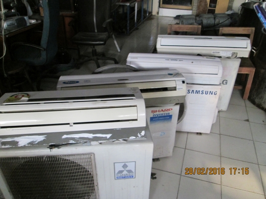 ขอขอบคุณท่านผู้ใหญ่สมศักดิ์ครับ พี่เสือครับ ขออนุญาตขายแอร์ 4 ชุด ขายเหมา ถูกๆราคา12000บาทครับ ขอขอบคุณท่านผู้ใหญ่สมศักดิ์ครับ พี่เสือครับ ขออนุญาตขายแอร์ 4 ชุด ขายเหมา ถูกๆราคา12000บาทครับ