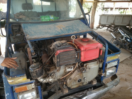 ขายอีแต๋นขับได้ปกติ เครื่องยันม่า 18 แรง