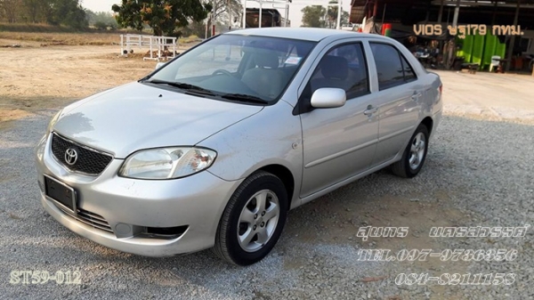 ขายด่วน TOYOTA, SOLUNA VIOS 1.5 E AIRBAG-ABS ปี03 เดิมๆ พร้อมใช้ ราคาสุดคุ้ม