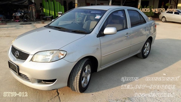 ขายด่วน TOYOTA, SOLUNA VIOS 1.5 E AIRBAG-ABS ปี03 เดิมๆ พร้อมใช้ ราคาสุดคุ้ม