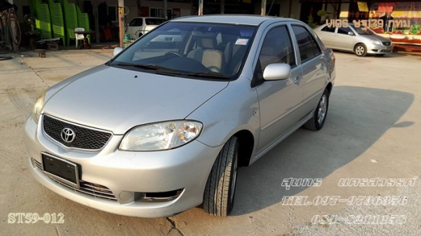 ขายด่วน TOYOTA, SOLUNA VIOS 1.5 E AIRBAG-ABS ปี03 เดิมๆ พร้อมใช้ ราคาสุดคุ้ม