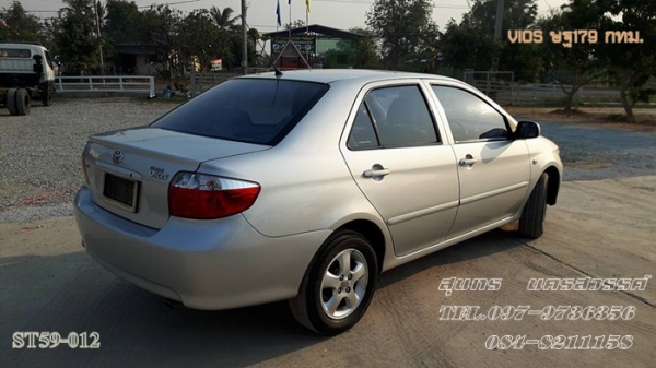 ขายด่วน TOYOTA, SOLUNA VIOS 1.5 E AIRBAG-ABS ปี03 เดิมๆ พร้อมใช้ ราคาสุดคุ้ม