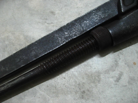 ประแจจับแป๊ปจับท่อ งานเก่า รัสเซีย