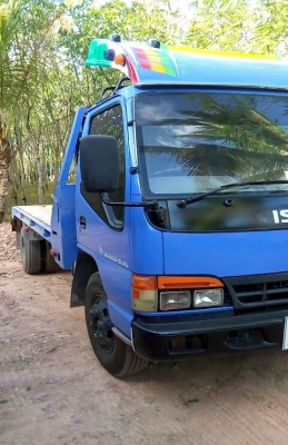 ISUZU NQR 130 เปลี่ยนเครื่องเป็น 110 แรงม้า