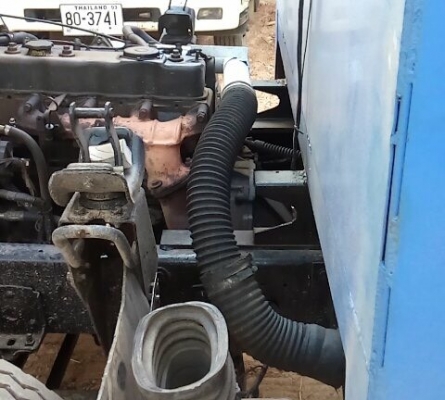 ISUZU NQR 130 เปลี่ยนเครื่องเป็น 110 แรงม้า