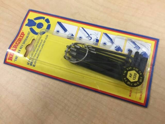 ขายหกเหลี่ยม BEAR GRIP Made in Holland.เบอร์มิลและเบอร์หุน