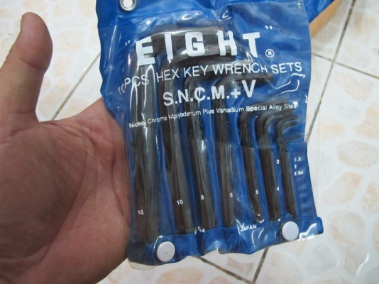 ขายหกเหลี่ยม BEAR GRIP Made in Holland.เบอร์มิลและเบอร์หุน