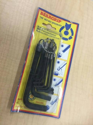 ขายหกเหลี่ยม BEAR GRIP Made in Holland.เบอร์มิลและเบอร์หุน