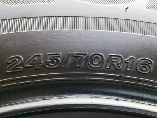 ขายยาง 245/70R16 บริดสโตน อีโคเปีย ยางสัปดาห์ที่14 ปี15 ดอกยางหนาเต็มสดนิ่มลึกไม่ร้าวไม่แตกลายไม่มีปะสวยๆ จำนวน 1 ชุด ขายยาง 245/70R16 บริดสโตน อีโคเปีย ยางสัปดาห์ที่14 ปี15 ดอกยางหนาเต็มสดนิ่มลึกไม่ร้าวไม่แตกลายไม่มีปะสวยๆ จำนวน 1 ชุด