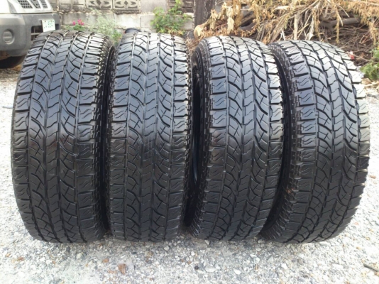 ขายยาง YOKOHAMA A/T 265/70R16 ยางสัปดาห์ที่16ปี14 ดอกยางเต็มหนาสดไม่แตกลายไม่ร้าวไม่มีปะสวยๆ จำนวน 1 ชุด 6800 ขายยาง YOKOHAMA A/T 265/70R16 ยางสัปดาห์ที่16ปี14 ดอกยางเต็มหนาสดไม่แตกลายไม่ร้าวไม่มีปะสวยๆ จำนวน 1 ชุด 6800