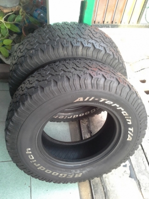 BF All USA. 265/70/16 ปี11 สภาพดี มี 2เส้น