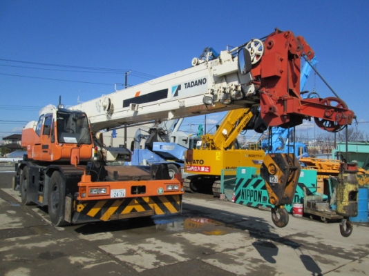 ขายรถเครน ROUGH TERRAIN CRANE 25 TON