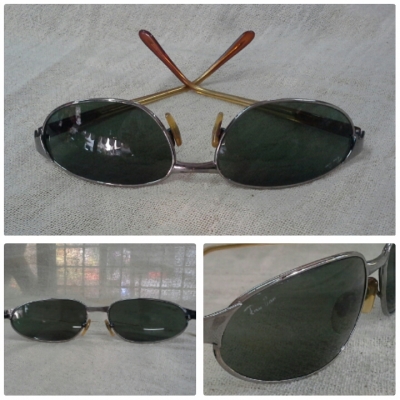 แว่นตาวินเทจ เรย์-แบน นักล่า  B&amp;L RAY-BAN FLIGHT PREDATOR USA  ราชสีห์เงิน!  รุ่นหายาก!  อเมริกันตัวแท้!