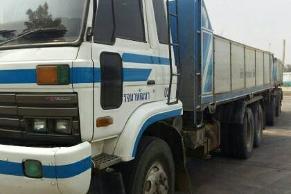 สิบล้อ นิสัน UD CWM430W 230ปี40 แม่ลูก3คาน ดั้มมีเนียม สภาพดีสวยบางเดิมพร้อมใช้ เล่มทะเบียนพร้อมโอน