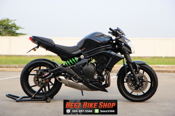 <<ดาวน์ 27,000>>ขาย Kawasaki ER650 ABS รุ่นปี 2014 สภาพเดิมๆ สวยๆ วิ่งน้อย