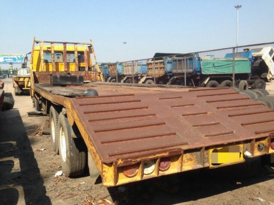 ขายด่วนครับ เทรนเลอร์บรรทุกแบคโฮ HINO เครื่อง EK100 260 แรงพร้อมใช้ครับ