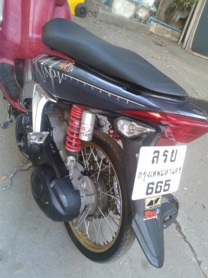 ขายลูกเดียว nouvo135 ปี2551 ราคาเบาๆกันไป พร้อมขายทุกเวลา เอกสารครบ