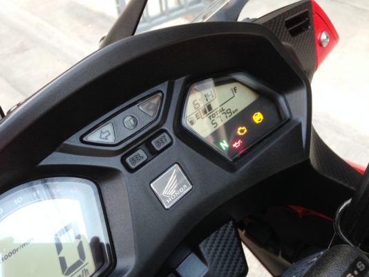 ((ดาวน์48000)) ขาย CBR650f ปี2014 สีแดง สภาพดี ราคา 248000 บาท(รับเทริ์น)